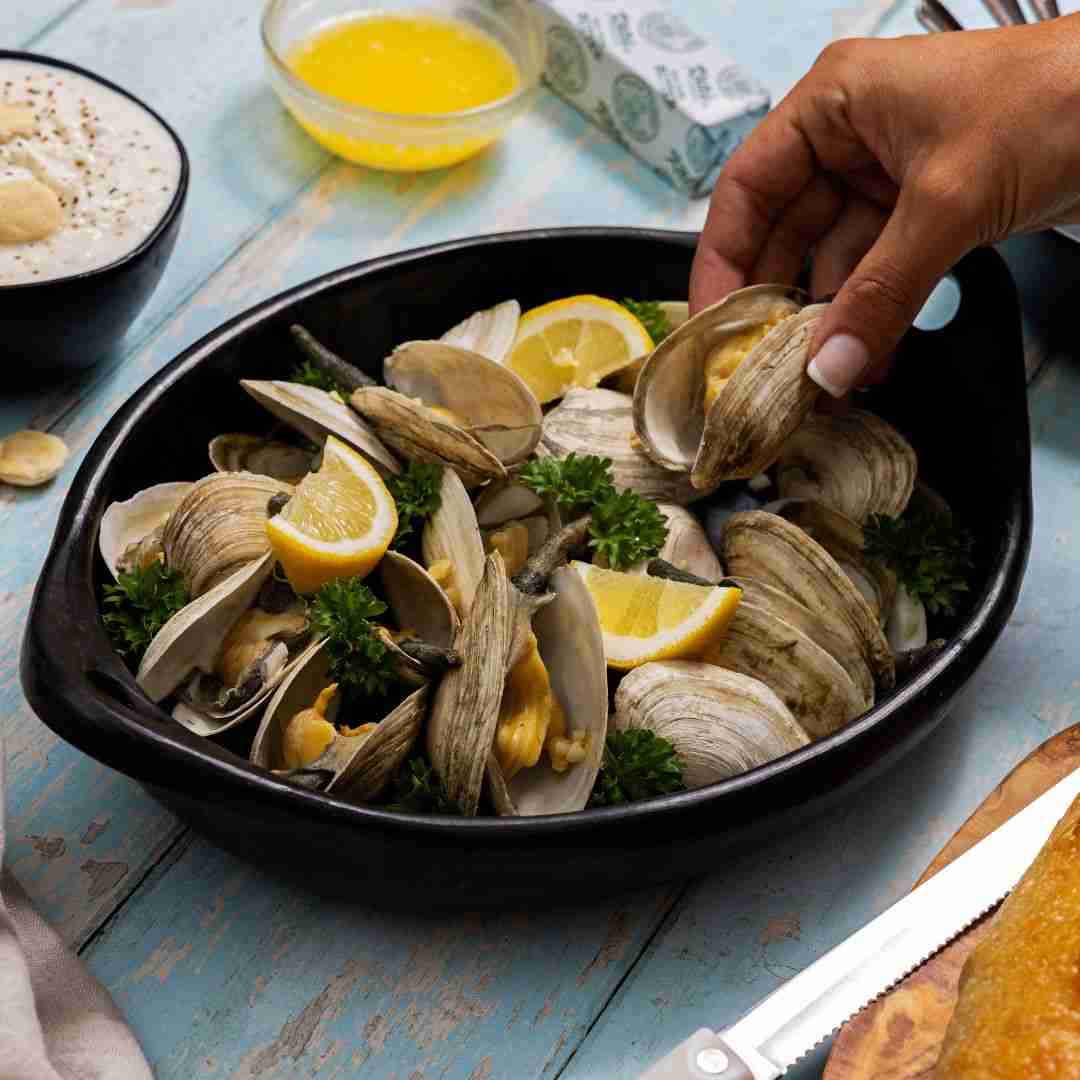 Gulf of Maine Steamer Clams – 1 lb.