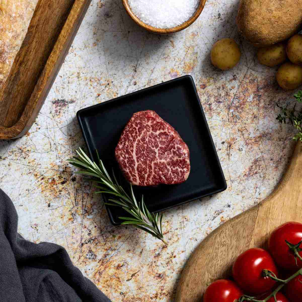 Kinnealey Meats® USDA Prime Black Angus Filet Mignon – 4 oz