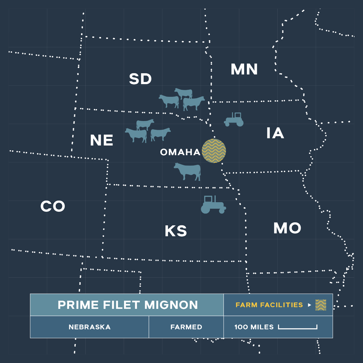 Kinnealey Meats® USDA Prime Black Angus Filet Mignon – 4 oz