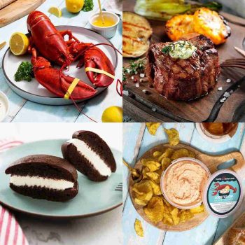 BRAND, CATEGORY, LOBSTER DINNERS, MAINE LOBSTER NOW, Live Surf And Turf Dinner