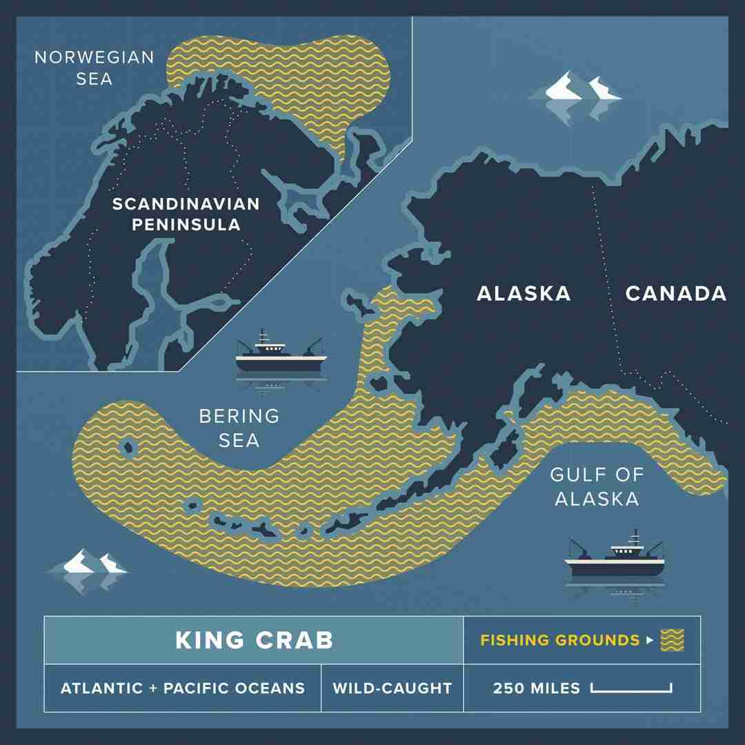 Red King Crab Broiler Claws – 1 lb.