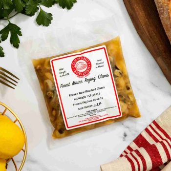 BRAND, CATEGORY, MAINE LOBSTER NOW, SHELLFISH, Whole Belly Clams - 1 lb.